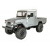 Радиоуправляемая машина MN MODEL японский пикап FJ45 (серебристый) 4WD 2.4G 1/12 RTR