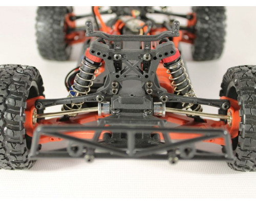 Радиоуправляемый шорт-корс Remo Hobby Rocket UPGRADE V2.0 (красный) 4WD 2.4G 1/16 RTR