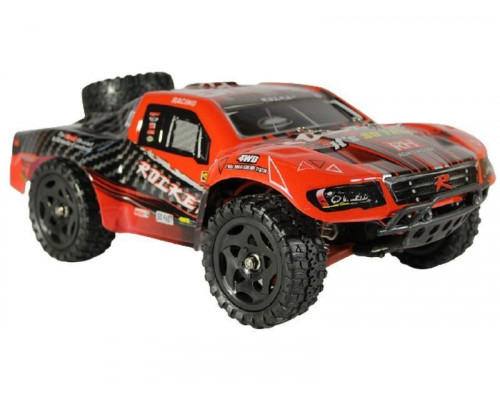 Радиоуправляемый шорт-корс Remo Hobby Rocket UPGRADE V2.0 (красный) 4WD 2.4G 1/16 RTR