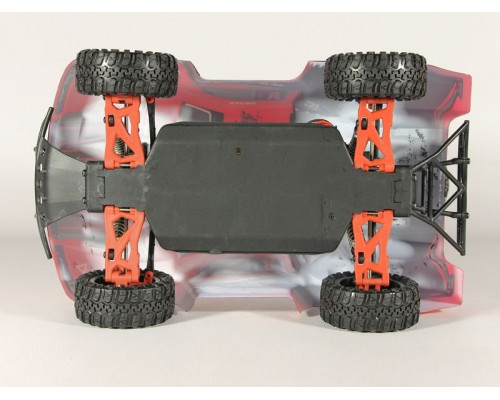 Радиоуправляемый шорт-корс Remo Hobby Rocket UPGRADE V2.0 (красный) 4WD 2.4G 1/16 RTR