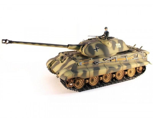 Р/У танк Taigen 1/16 KingTiger (для ИК танкового боя) (Германия) HC 2.4G RTR