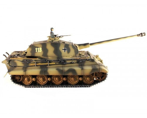 Р/У танк Taigen 1/16 KingTiger (для ИК танкового боя) (Германия) HC 2.4G RTR