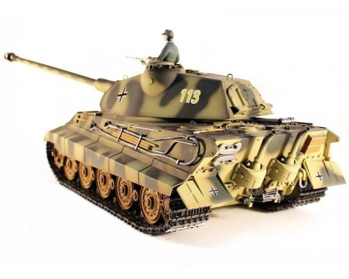 Р/У танк Taigen 1/16 KingTiger (для ИК танкового боя) (Германия) HC 2.4G RTR