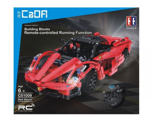 Р/У конструктор CaDA Technic спортивная машина (380 деталей) C51009K