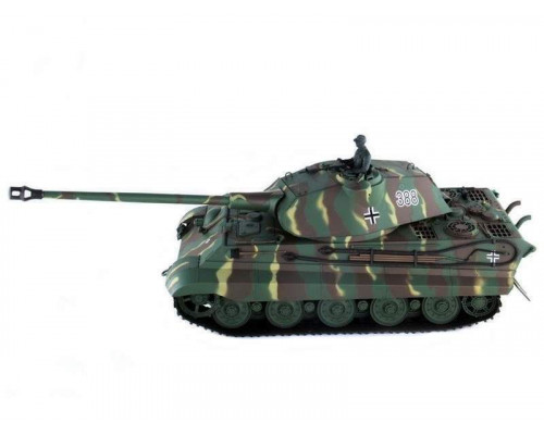 Радиоуправляемый танк Heng Long King Tiger (башня Porsche) Upgrade V6.0  2.4G 1/16 RTR