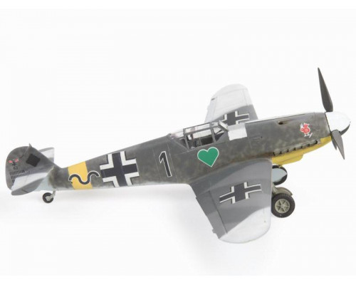 Сборная модель ZVEZDA Немецкий истребитель Мессершмитт Bf-109F4, 1/48