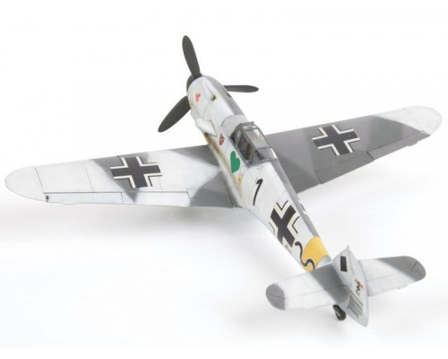 Сборная модель ZVEZDA Немецкий истребитель Мессершмитт Bf-109F4, 1/48