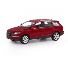 Машина "АВТОПАНОРАМА" Audi Q7, бордовый, 1/24, в/к 24,5*12,5*10,5 см