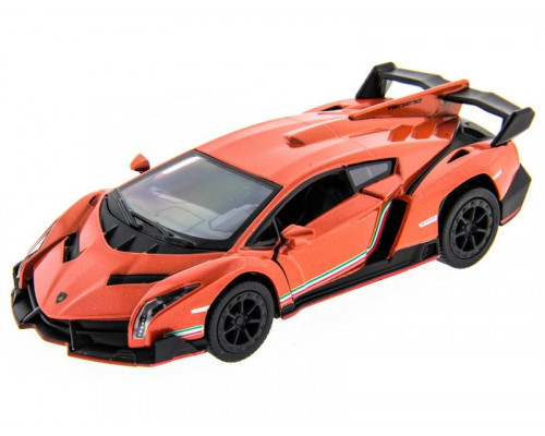 Машина Kinsmart 1:36 Lamborghini Veneno инерция б/к