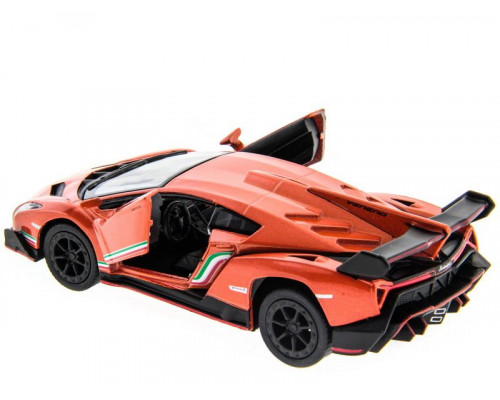 Машина Kinsmart 1:36 Lamborghini Veneno инерция б/к