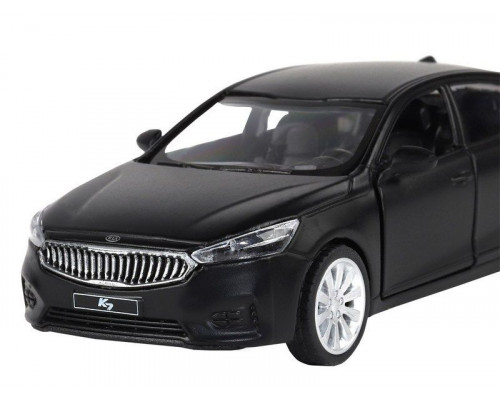 Машина АВТОПАНОРАМА KIA K7, черный, 1/41, инерция, в/к 17,5*12,5*6,5 см