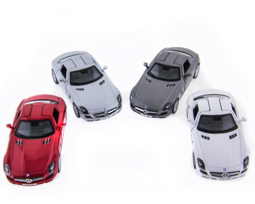 Машина Kinsmart MERCEDES-BENZ SLS AMG инерция (1/12шт.) 1:36 б/к