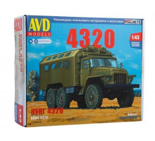 Сборная модель AVD Автомобиль 4320 кунг, 1/43