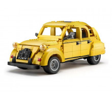 Конструктор CADA ретроавтомобиль Citroen 2CV 1/12 (1238 деталей)