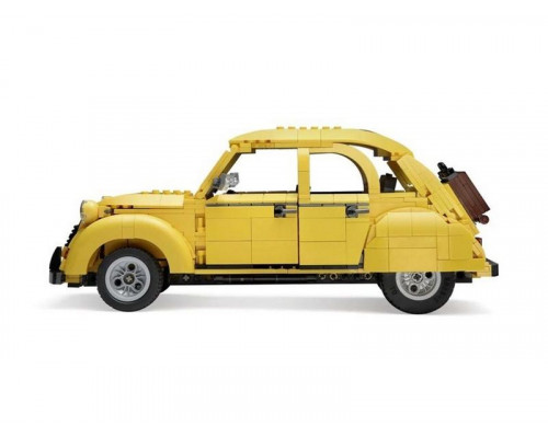 Конструктор CADA ретроавтомобиль Citroen 2CV 1/12 (1238 деталей)