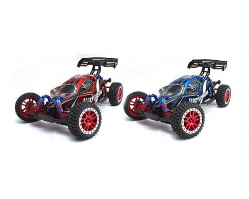 Радиоуправляемая багги Remo Hobby Scorpion Brushless (синяя) 4WD 2.4G 1/8 RTR