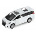 Машина АВТОПАНОРАМА Toyota Alphard, белый, 1/43, инерция, откр. двери, в/к 17,5*12,5*6,5 см