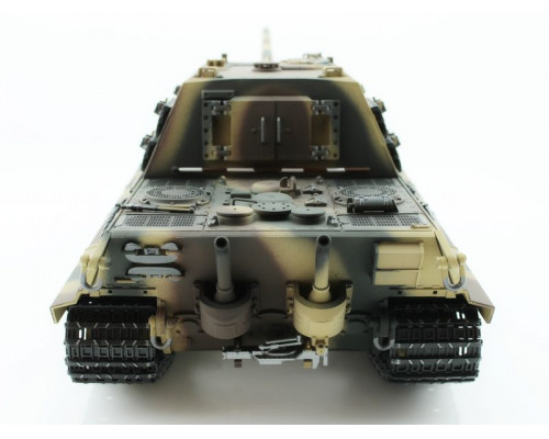 Р/У танк Torro Jagdtiger (Metal Edition) 1/16 2.4G, ВВ-пушка, деревянная коробка