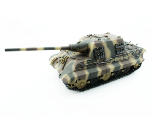 Р/У танк Torro Jagdtiger (Metal Edition) 1/16 2.4G, ВВ-пушка, деревянная коробка