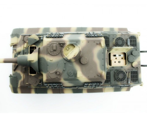 Р/У танк Torro Jagdtiger (Metal Edition) 1/16 2.4G, ВВ-пушка, деревянная коробка