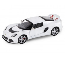 Машина "АВТОПАНОРАМА" Lotus Exige S, белый, 1/22, свет, звук, в/к 24,5*12,5*10,5 см