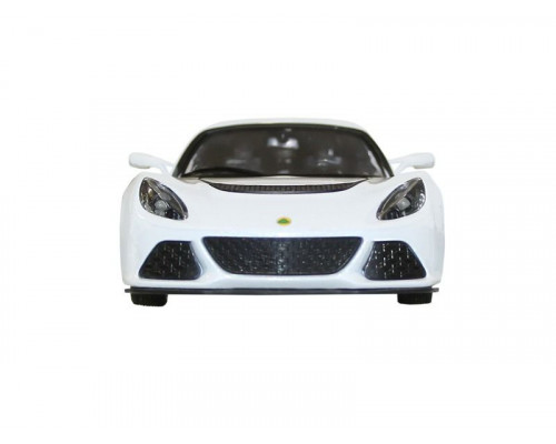 Машина АВТОПАНОРАМА Lotus Exige S, белый, 1/22, свет, звук, в/к 24,5*12,5*10,5 см