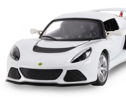 Машина АВТОПАНОРАМА Lotus Exige S, белый, 1/22, свет, звук, в/к 24,5*12,5*10,5 см