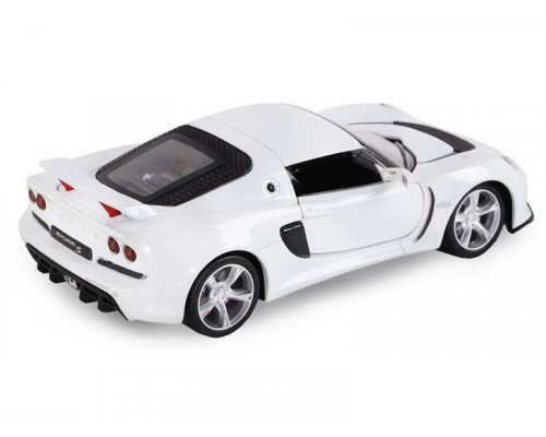 Машина АВТОПАНОРАМА Lotus Exige S, белый, 1/22, свет, звук, в/к 24,5*12,5*10,5 см