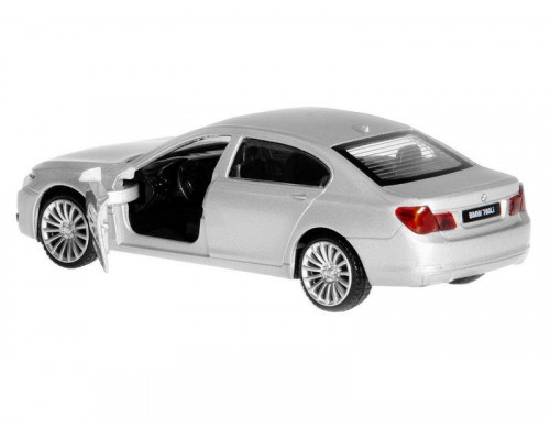 Машина АВТОПАНОРАМА BMW 760 LI, серебряный, 1/46, инерция, в/к 17,5*12,5*6,5 см