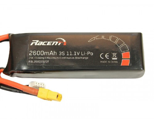 Аккумулятор Li-Po 2600mAh, 11,1V XT60 для катера Volantex RC Atomic