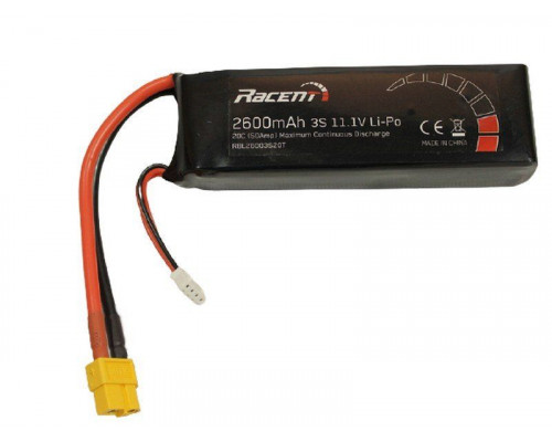 Аккумулятор Li-Po 2600mAh, 11,1V XT60 для катера Volantex RC Atomic