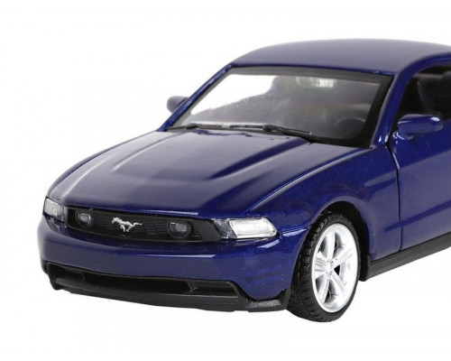 Машина АВТОПАНОРАМА Ford Mustang GT, синий, 1/43, инерция, откр. двери, в/к 17,5*12,5*6,5 см