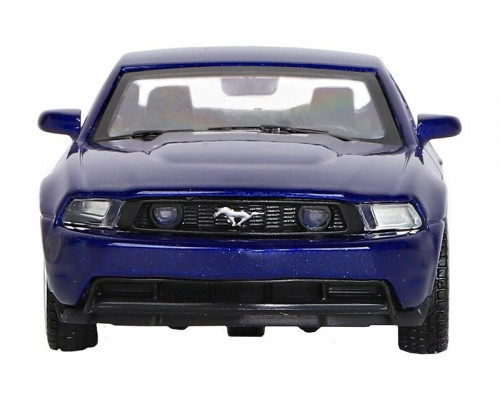 Машина АВТОПАНОРАМА Ford Mustang GT, синий, 1/43, инерция, откр. двери, в/к 17,5*12,5*6,5 см