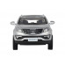 Машина АВТОПАНОРАМА KIA SPORTAGE R, серебряный, 1/39, инерция, в/к 17,5*12,5*6,5 см