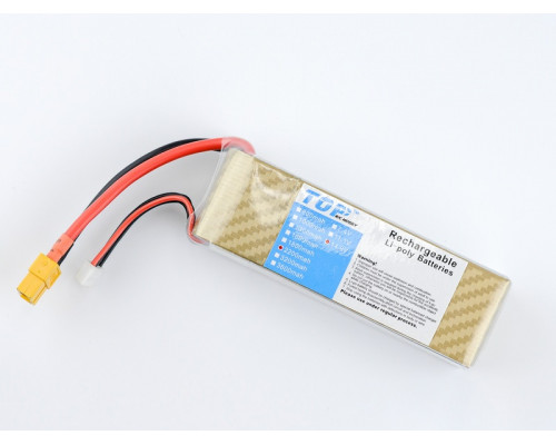 Аккумулятор Li-Po 2200mAh, 14,8V 20C самолета Top RC Jet Star Pro