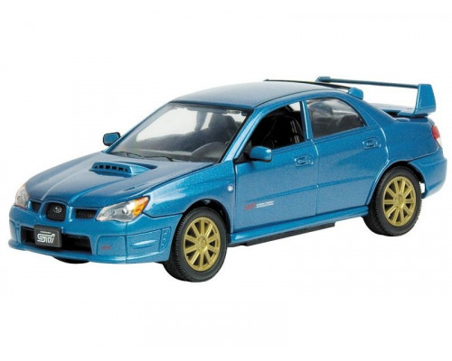 Машина Autotime SUBARU IMPREZA WRX STI тюнинг гараж 1:24 инерционная