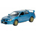 Машина Autotime SUBARU IMPREZA WRX STI тюнинг гараж 1:24 инерционная