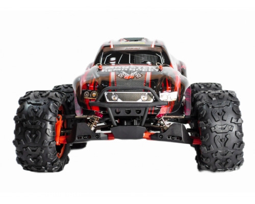 Радиоуправляемый монстр Remo Hobby Dinosaurs Master Brushless UPGRADE (красный) 4WD 2.4G 1/8 RTR