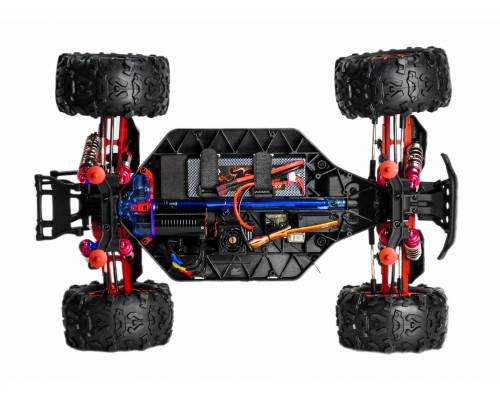 Радиоуправляемый монстр Remo Hobby Dinosaurs Master Brushless UPGRADE (красный) 4WD 2.4G 1/8 RTR