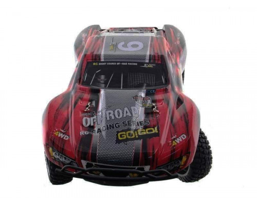 Радиоуправляемый шорт-корс Remo Hobby 9EMU (красный) 4WD 2.4G 1/8 RTR