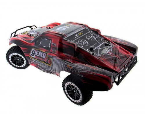 Радиоуправляемый шорт-корс Remo Hobby 9EMU (красный) 4WD 2.4G 1/8 RTR