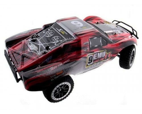 Радиоуправляемый шорт-корс Remo Hobby 9EMU (красный) 4WD 2.4G 1/8 RTR