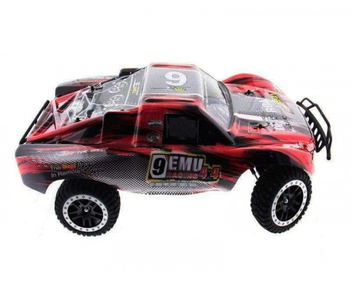 Радиоуправляемый шорт-корс Remo Hobby 9EMU (красный) 4WD 2.4G 1/8 RTR