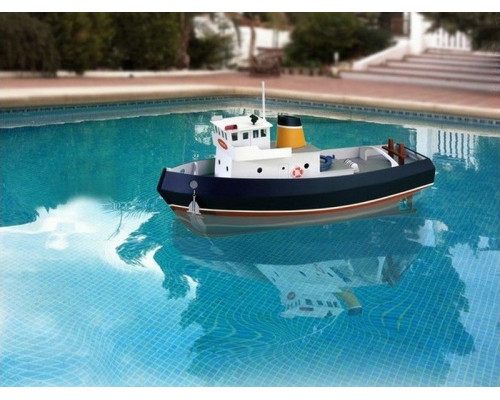 Собранная деревянная модель корабля Artesania Latina Tugboat SAMSON, 1/15