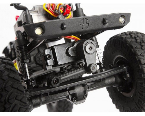 Модель для трофи 1:24 Axial SCX24 Deadbolt 4WD, электро, RTR (красный)