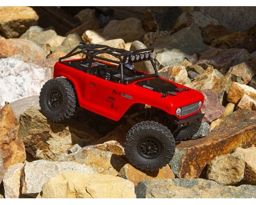 Модель для трофи 1:24 Axial SCX24 Deadbolt 4WD, электро, RTR (красный)