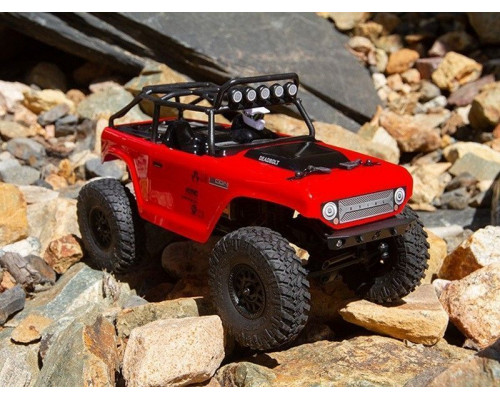 Модель для трофи 1:24 Axial SCX24 Deadbolt 4WD, электро, RTR (красный)