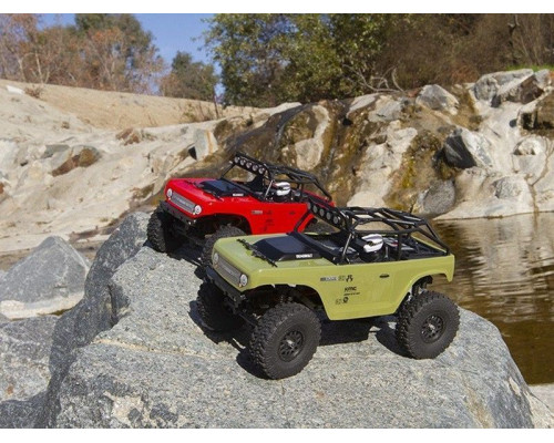 Модель для трофи 1:24 Axial SCX24 Deadbolt 4WD, электро, RTR (красный)