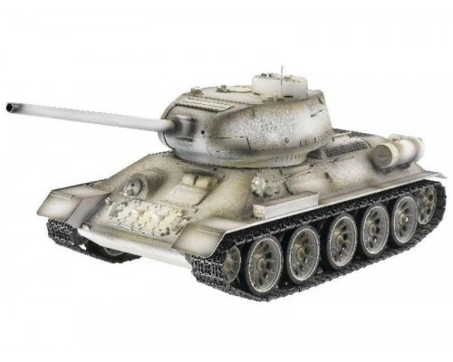 Р/У танк Taigen 1/16 T34-85 (СССР) (для ИК танкового боя) V3 2.4G (зимний)