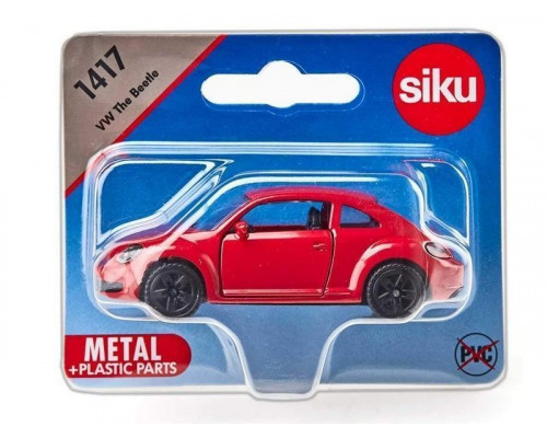 Легковой автомобиль Siku 1417 Volkswagen Beetle 1/87, красный